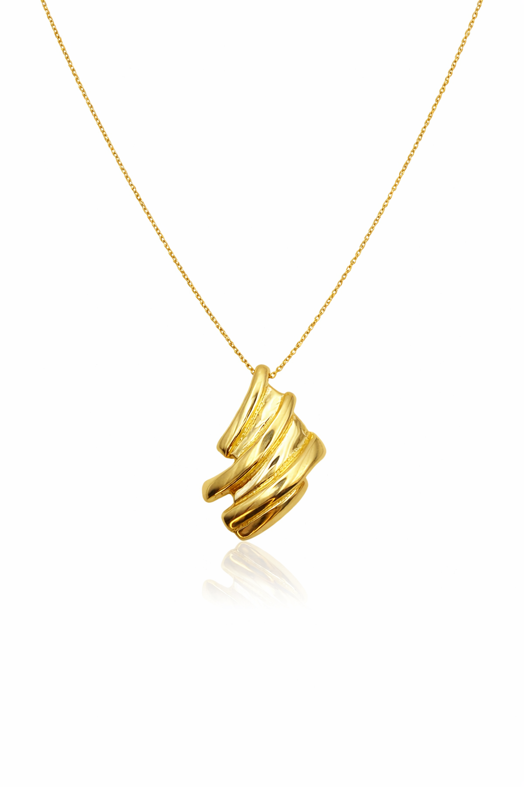 Golden Lines Necklace