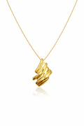 Golden Lines Necklace