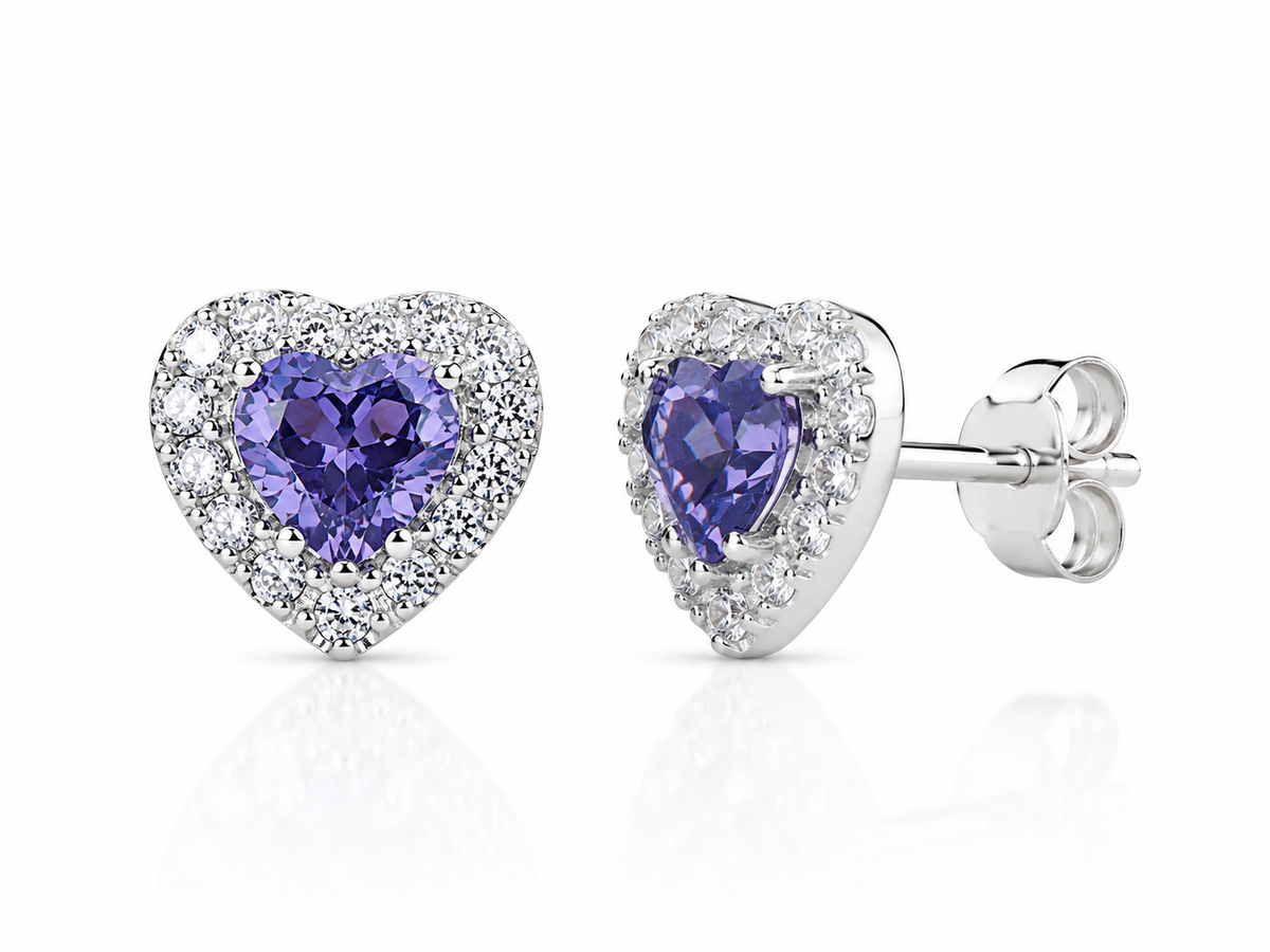 Violets Earrings
