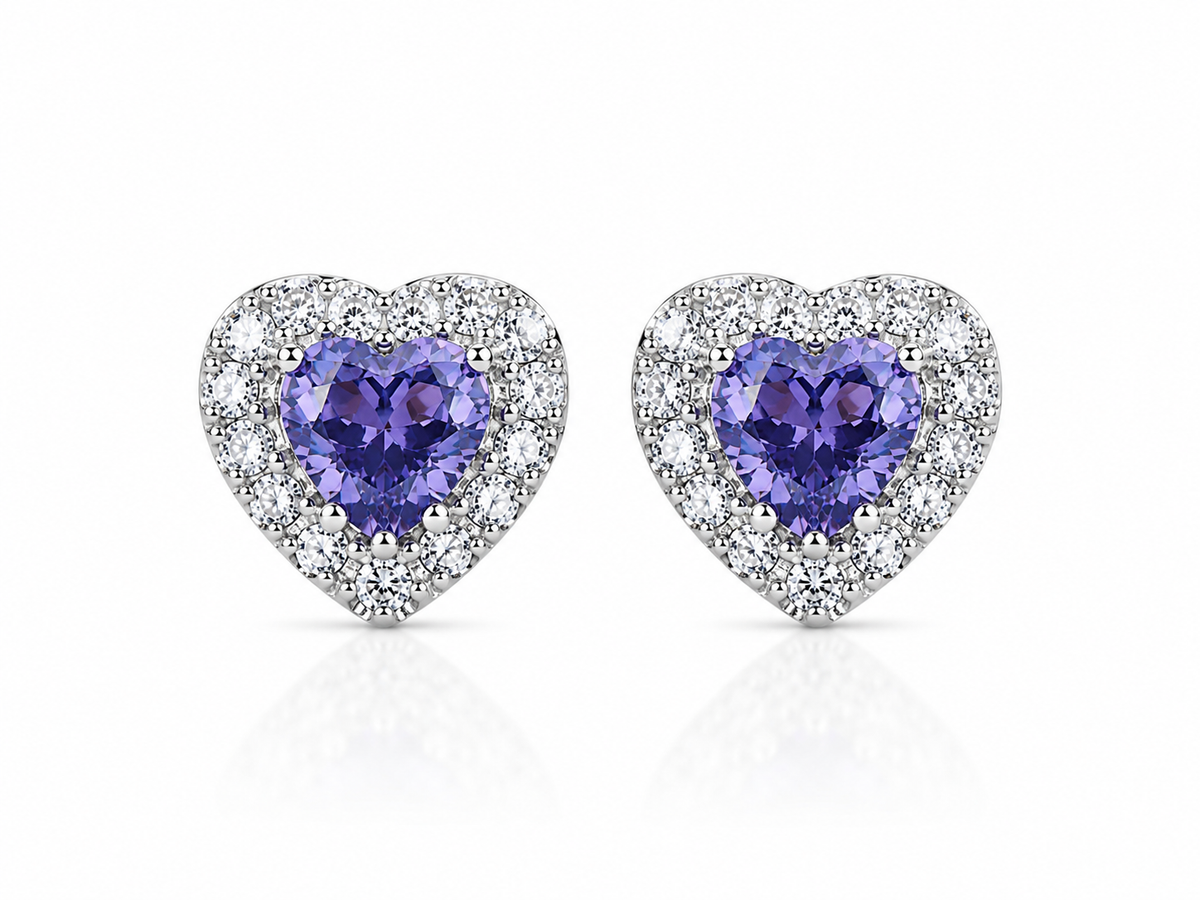 Violets Earrings