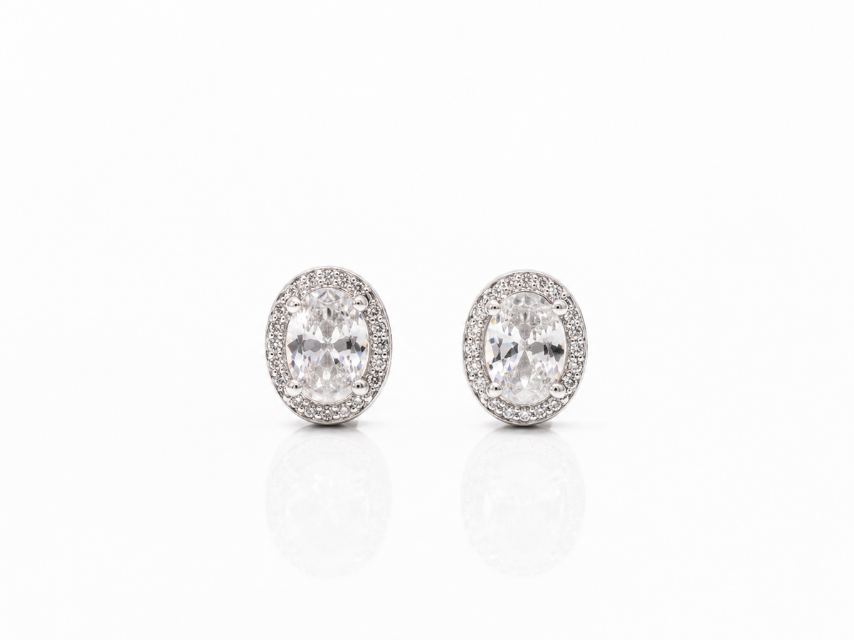 Oval princess Earrings