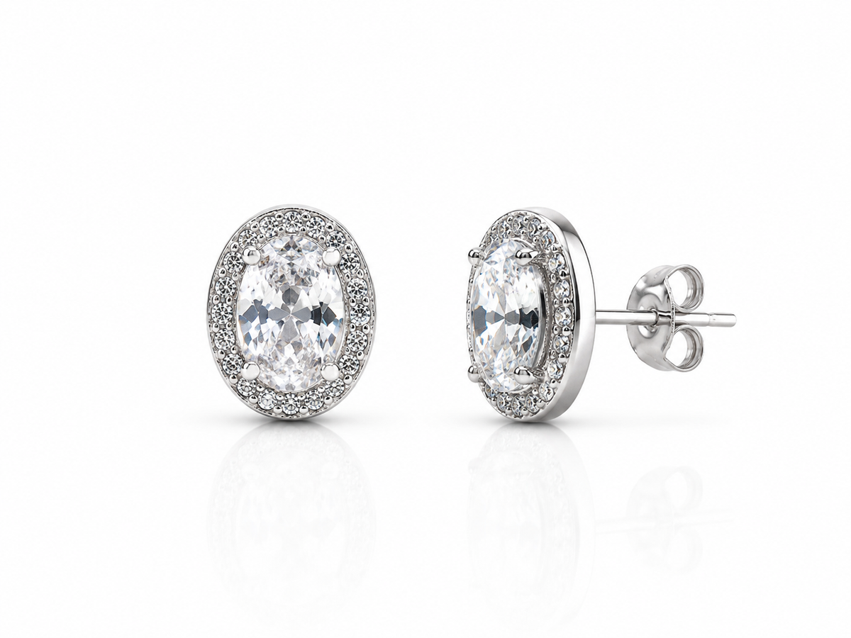 Oval princess Earrings