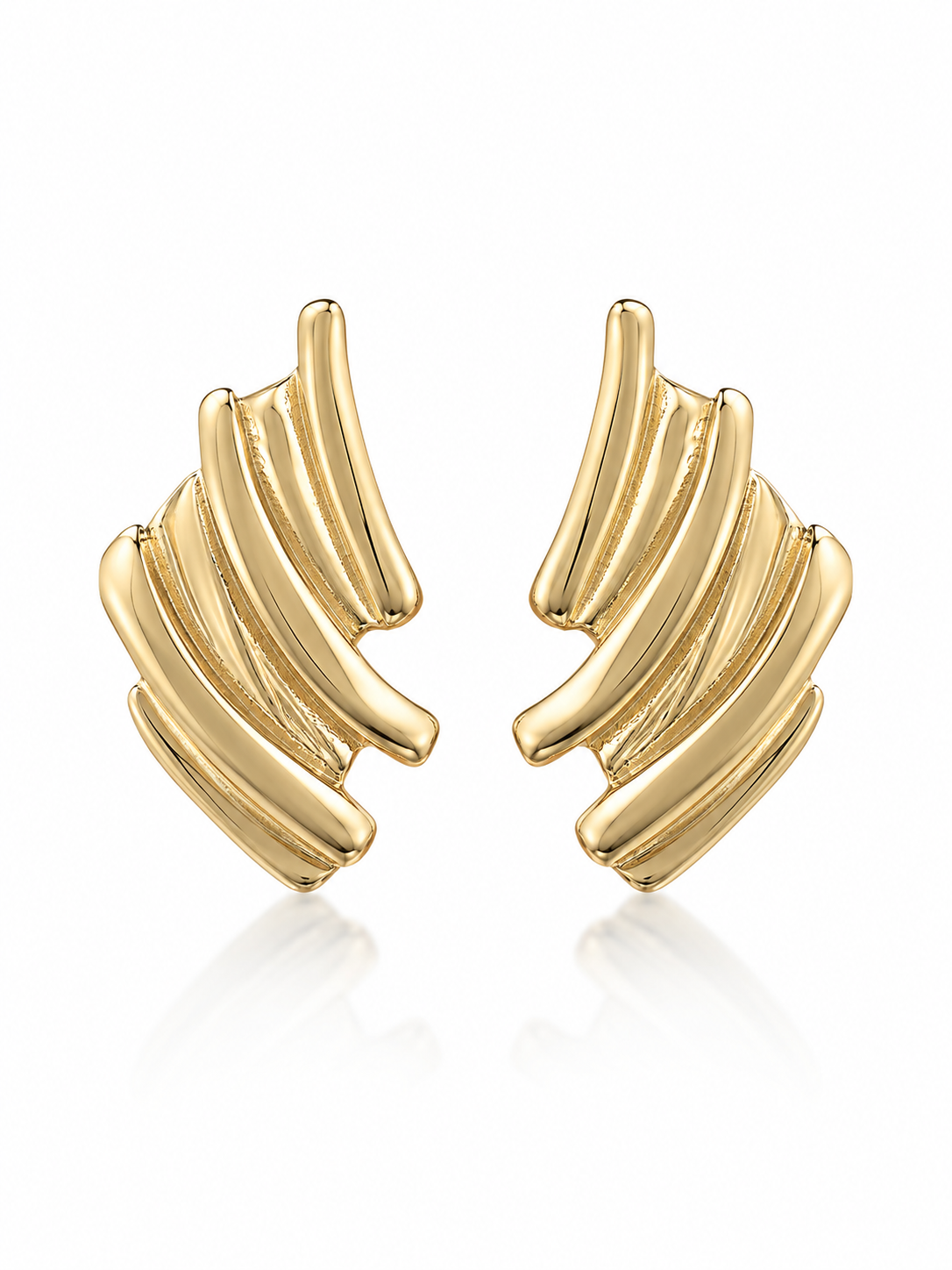 Golden Lines Earrings
