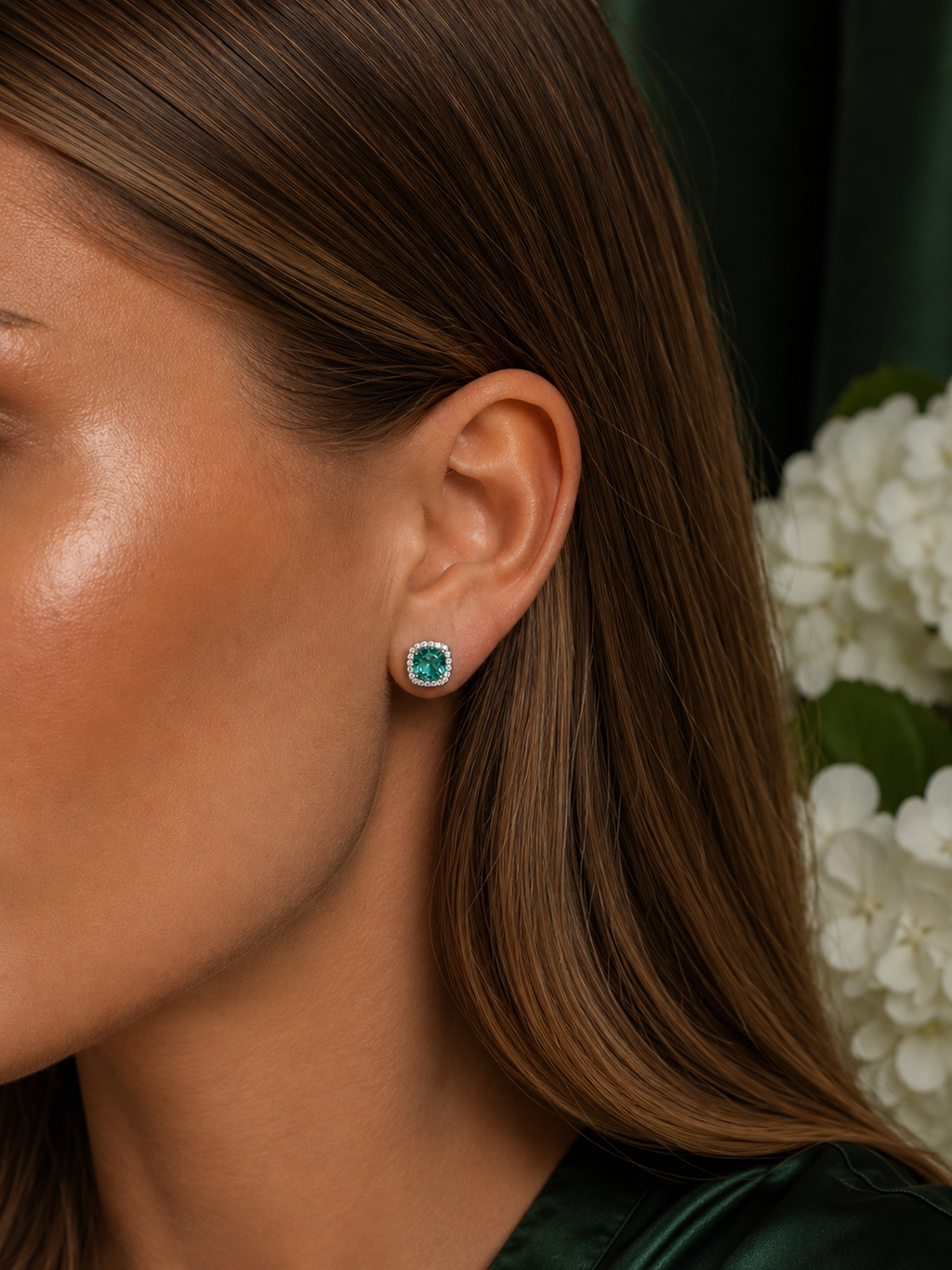 Lumière Sea Glass Earrings