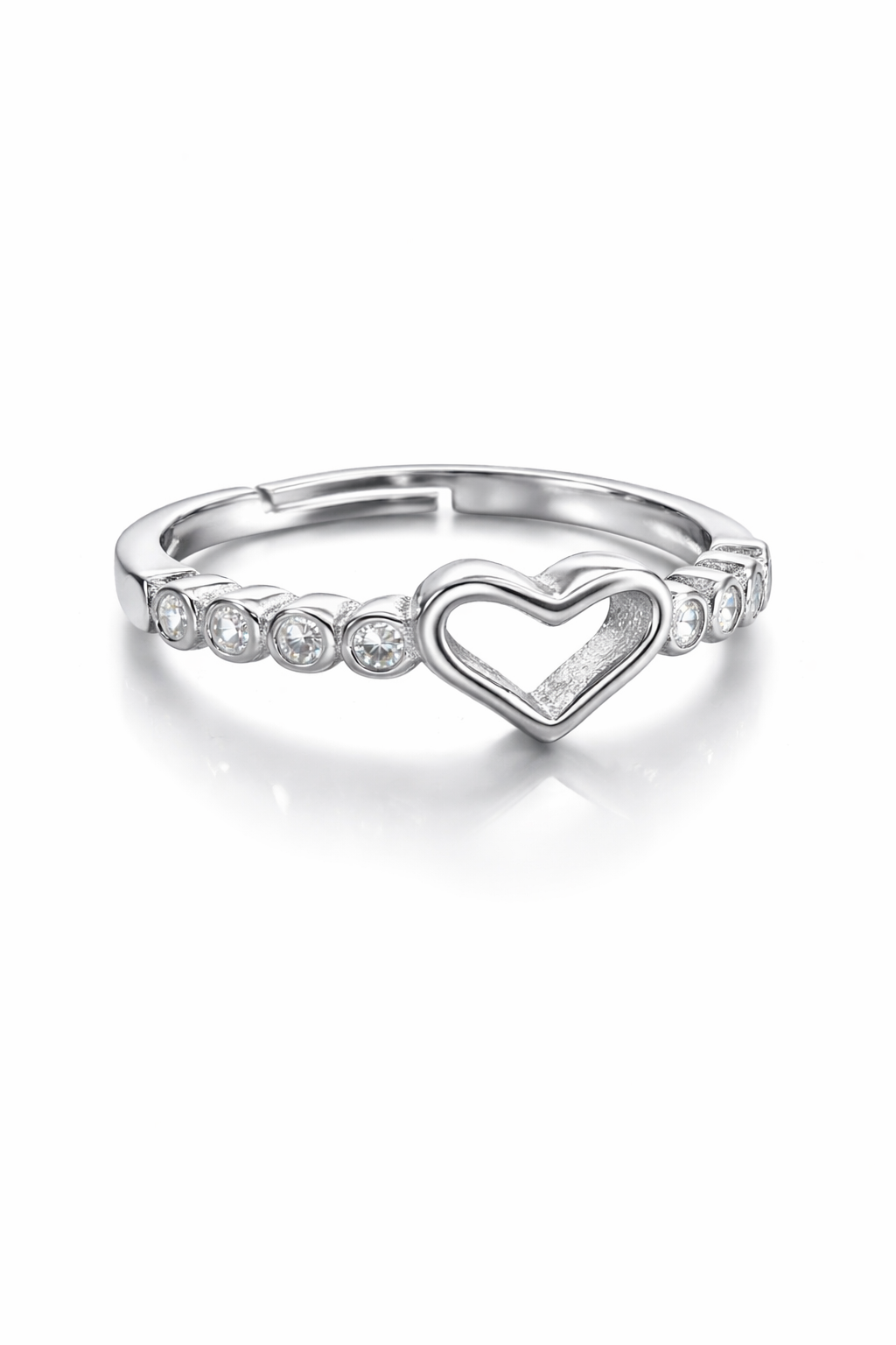 Subtle heart Ring