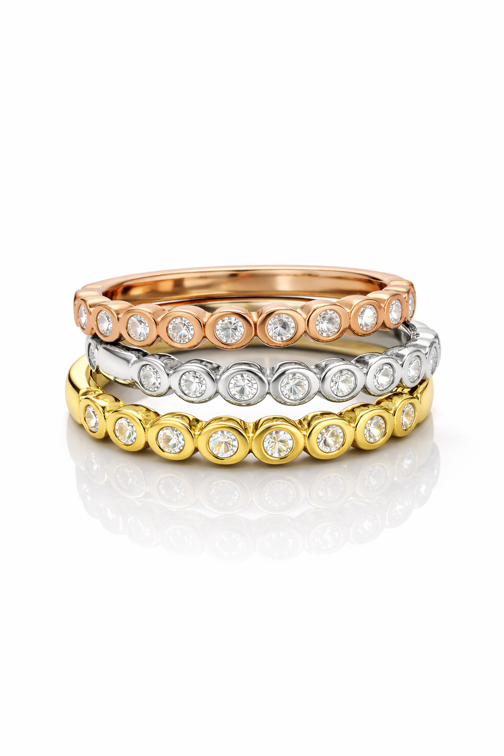 Golden Bands Rings