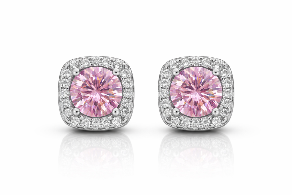 Lumière Rose Light Earrings