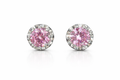 Pink Stone Earrings