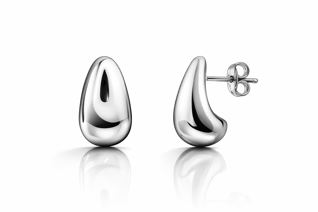 Silver Drops Earrings