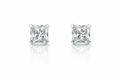 Square form earrings