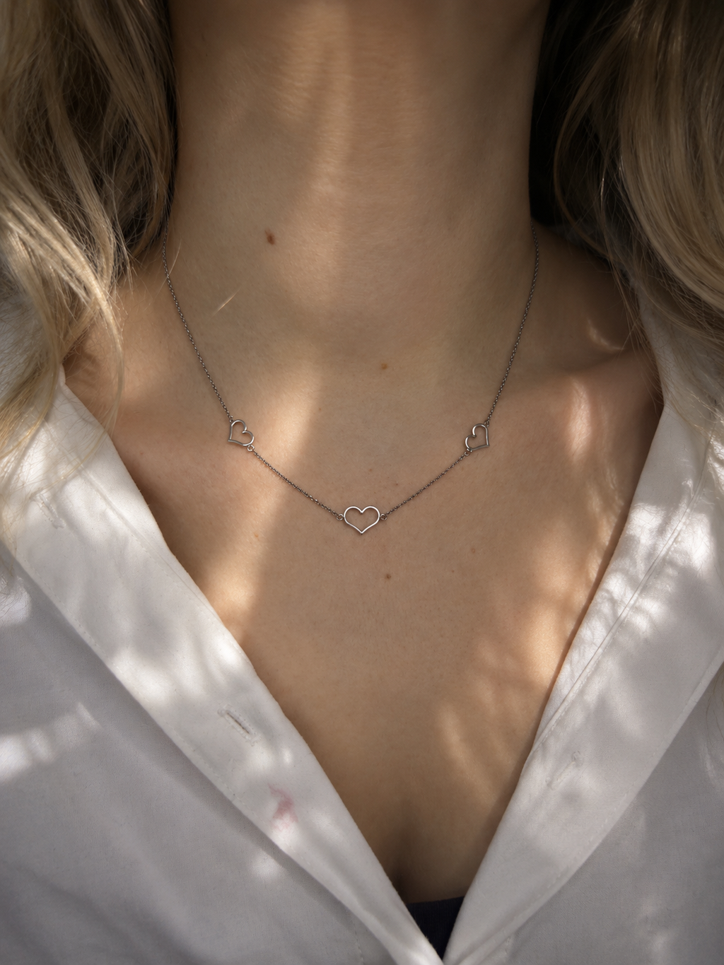 French Hearts necklace