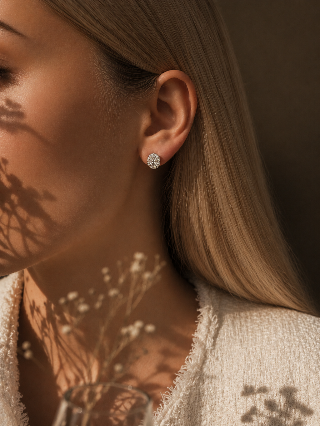 Oval princess Earrings