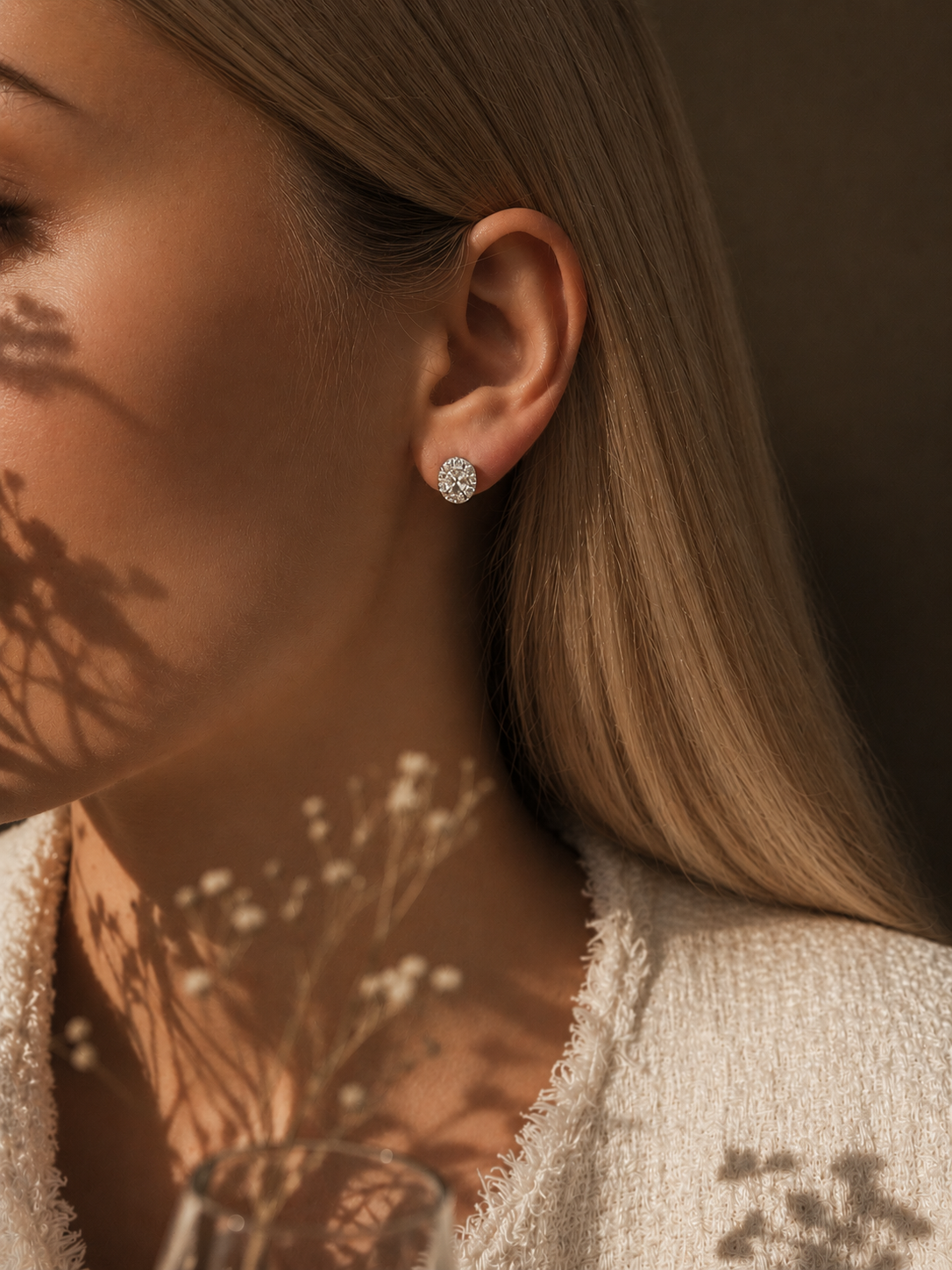 Oval princess Earrings