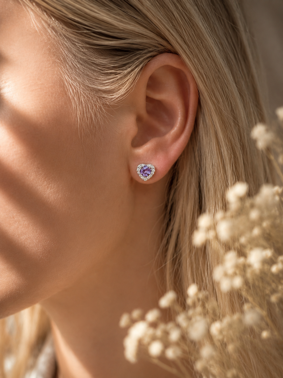 Violets Earrings