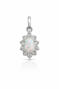 White beauty pendant