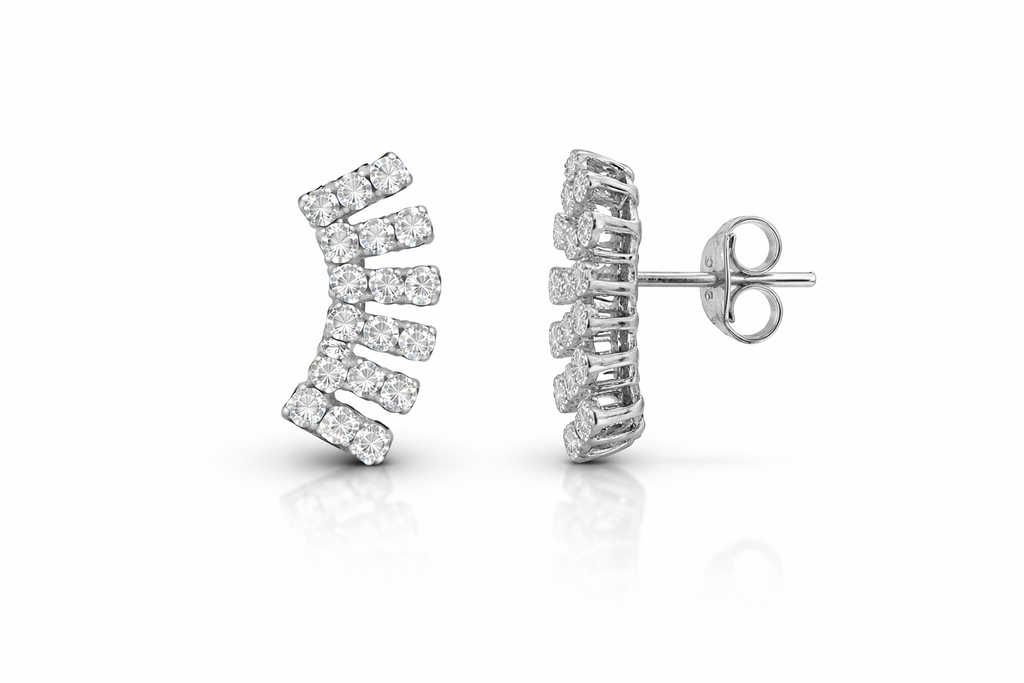 Sculpted Cuff Earrings