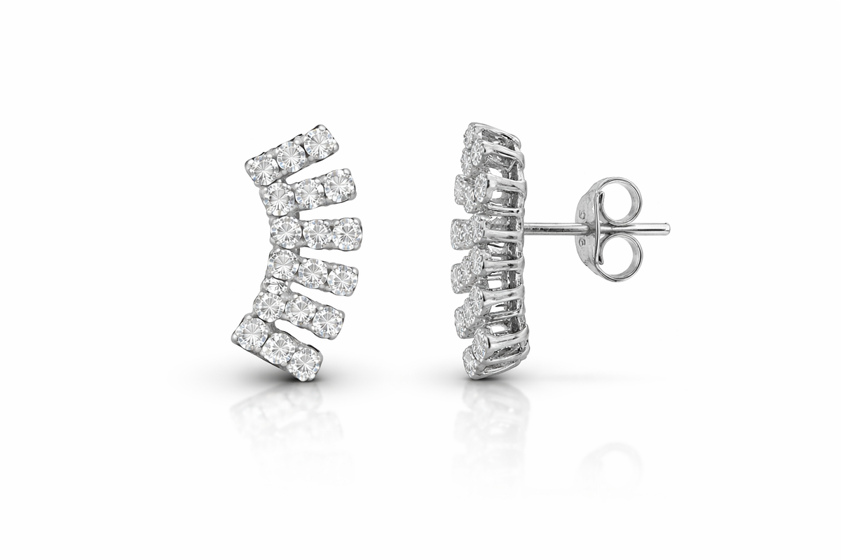 Sculpted Cuff Earrings