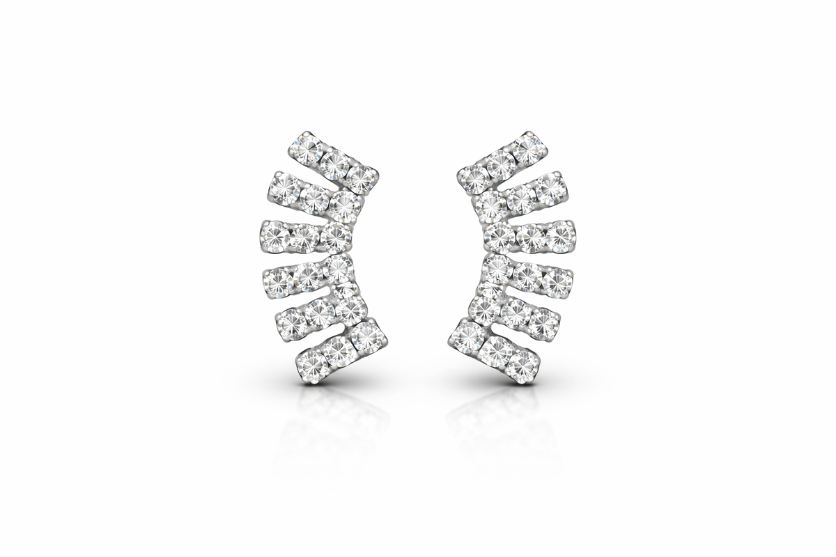 Sculpted Cuff Earrings