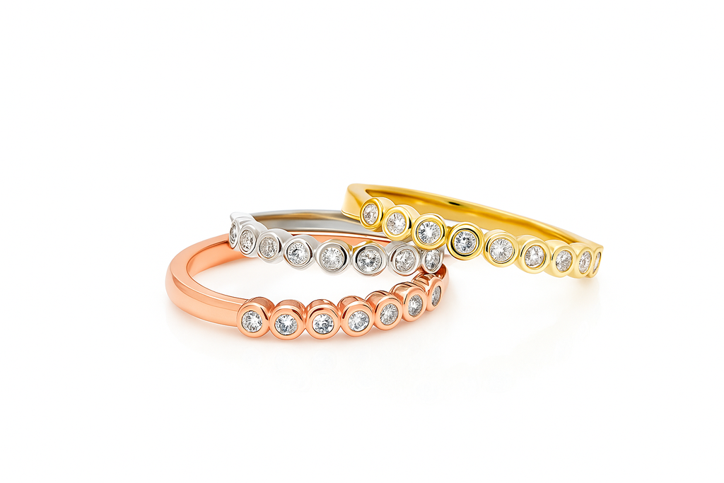 Golden Bands Rings