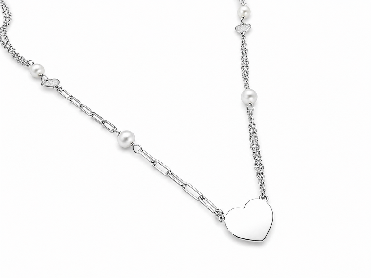 Pearl & Silver Necklace